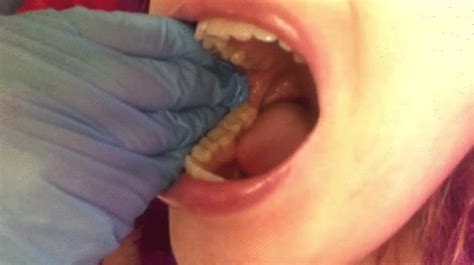 Finger Brushing Babe Explores Mouth Full Hd 1080p Mia Millani Clips4sale