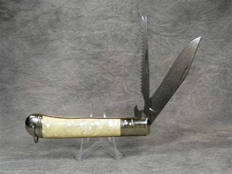 Value Of Vintage Richards Sheffield England 2 Blade Fish Scaler Knife