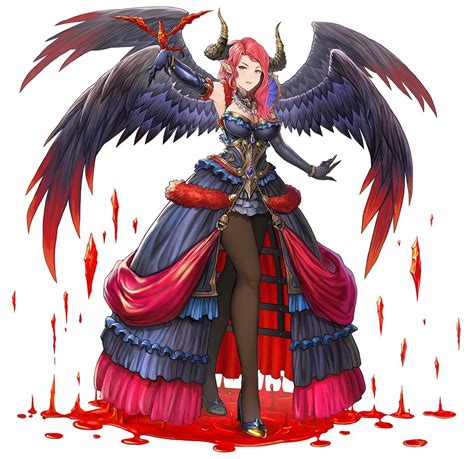 Demon Girl With Four Wings Original Anime 05 Oct 2019｜random Anime Arts Rarts