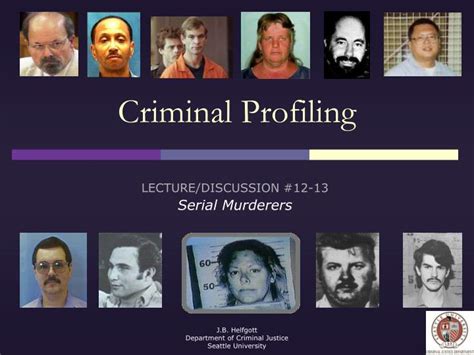 Ppt Criminal Profiling Powerpoint Presentation Free Download Id944036