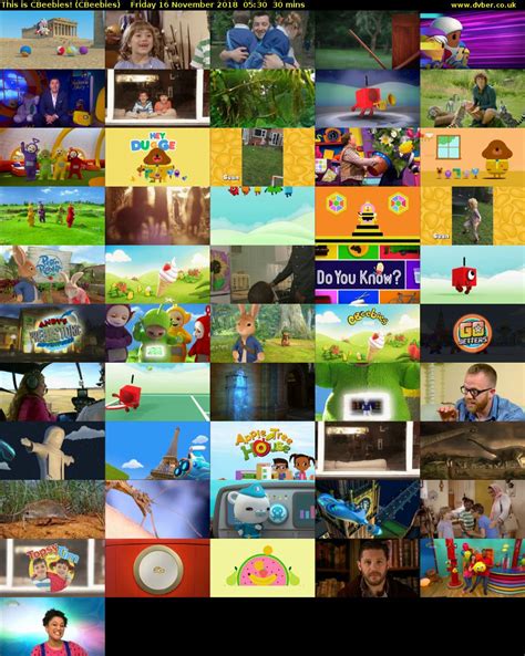 This Is Cbeebies Cbeebies 2018 11 16 0530