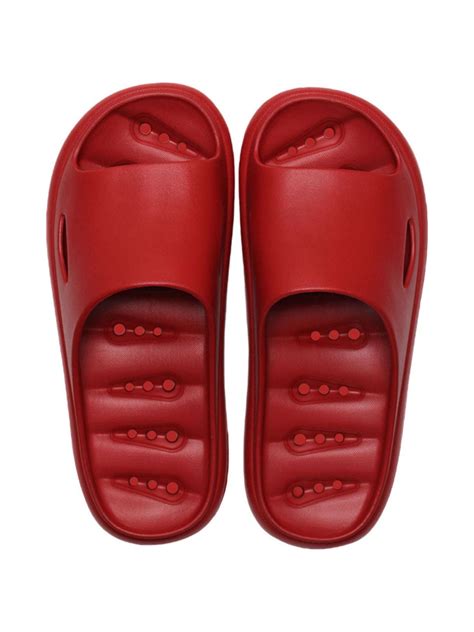 Simanlan Thick Soft Slides Sandals Lightweight Shower Shoes Open Toe House Slippers For Women
