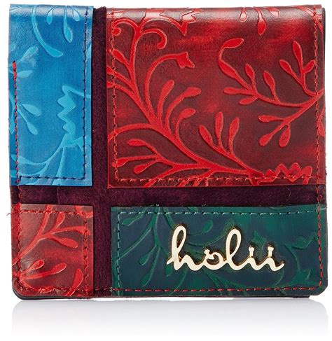 Buy Holii Sindhu W1 Womens Tri Fold Bag Red At