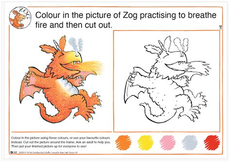 The Gruffalo And Friends Colouring Sheets For Kids — Vanilla Underground