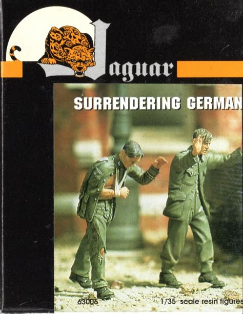 Surrendering German 2 Resin Figures