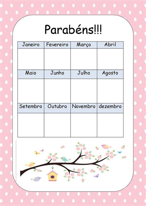 Calendario De Aniversariantes Para Empresa