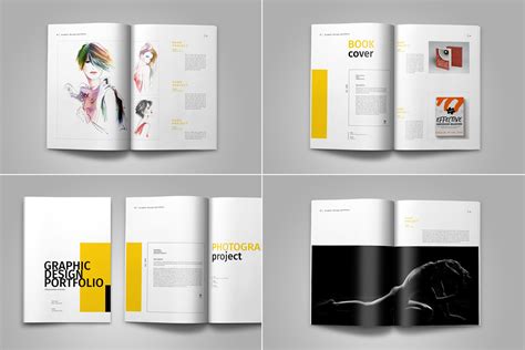Graphic Design Portfolio Template 82404 Brochures