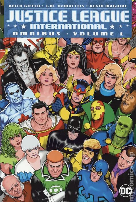 Justice League International Omnibus Hc 2017 2024 Dc Comic Books