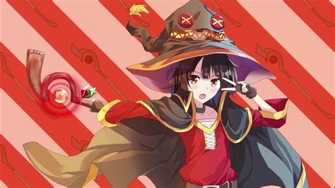 Konosuba Megumin 4k Anime Desktop Background Live Wallpaper 3840x2160