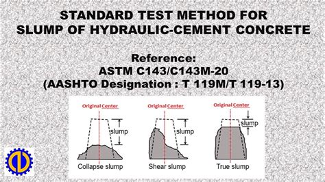 Astm C C M Red Standard Test Method For Slump Of Hydraulic Hot Sex