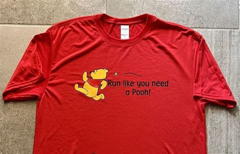 Disney Inspired Winnie The Pooh Run Like Bees Are Etsy In Running Shirts Disney