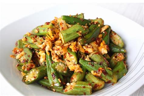 My Kitchen Snippets Stir Fry Okra With Eggs