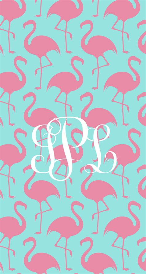 Flamingo Preppy Wallpaper Wallpaper Sun