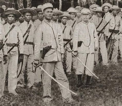 Philippine Revolutionary Army Soldiers And Officers 1898 720x627