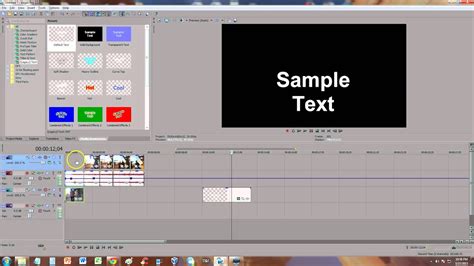 How To Add Text And Subtitles To A Video In Sony Vegas Pro YouTube