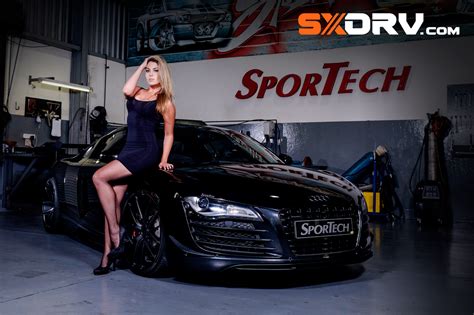 Bianca Pieterse Audi R8 Twin Turbo Exclusive Interview And Pictures