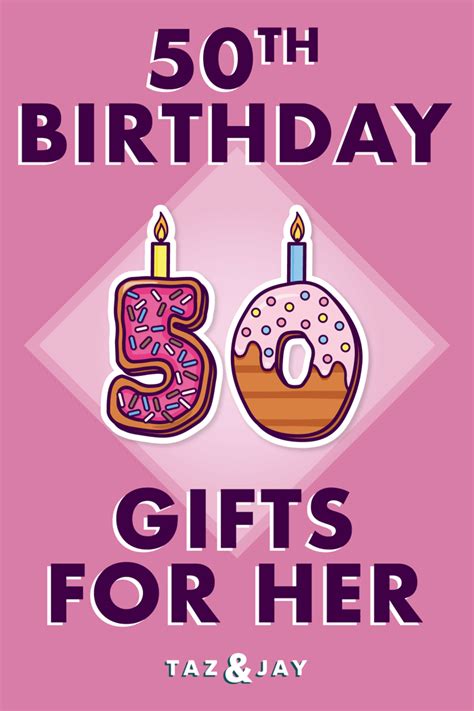 Check out these creative birthday gifts for her and find the perfect present to celebrate her special day. 50th Birthday Gifts for Her - 21 Gift Ideas for Her 50th ...