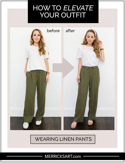 The Summer Style Guide Linen Pants Outfit Merrick S Art