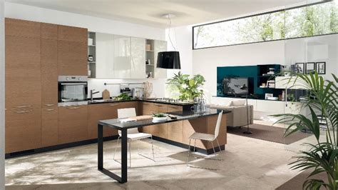 Open Kitchen Living Room Space Interior Design Ideas