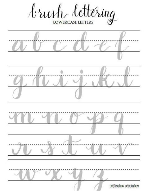 I love making printables, designs, and lettering worksheets. Calligraphy Was IMPOSSIBLE Until I Tried These 6 Easy Tips ...