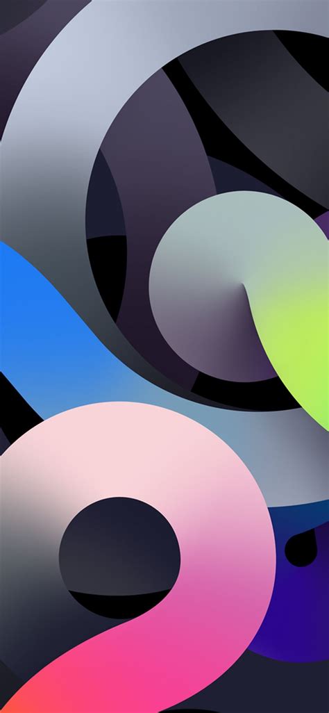 Ipad Air 2020 Stock Wallpaper Blend Color 1 Iphone