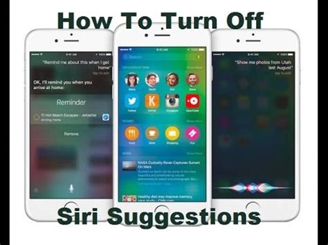 Finally, tap the remove button. Turn Off Siri Suggestions On IOS 12 - YouTube