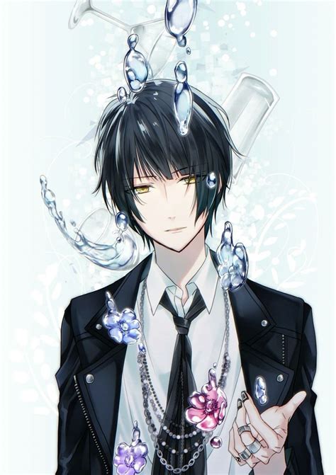 Aesthetic anime animeboy art artboy boy cute grey icon. Pin em male