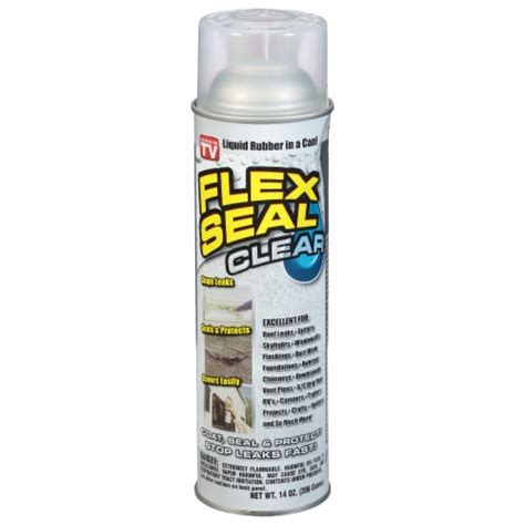 Flex Seal Liquid Rubber Sealant Coating Spray 14 Oz Clear Fscl20 1