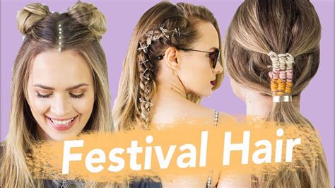 The Best Festival Hairstyles For 2018 Kayleymelissa