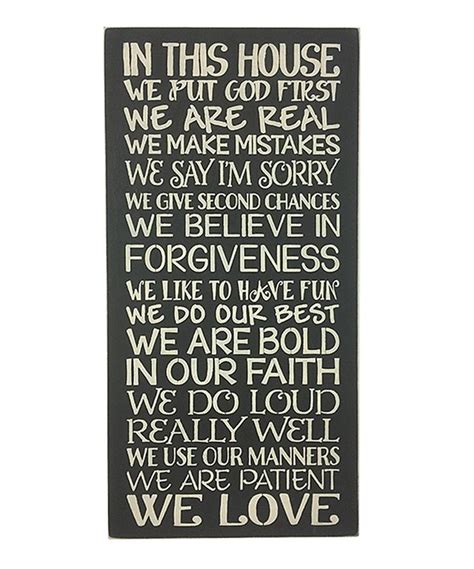 Look At This In This House Wall Art On Zulily Today Wall Signs