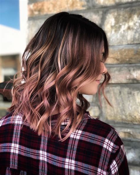 35 Beautiful Rose Brown Hair Color Ideas Natural And Beautiful Look