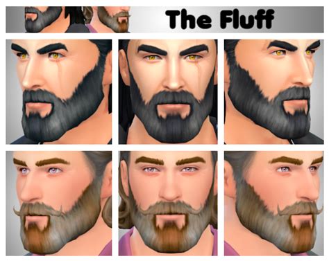 The Fluff Sims 4 Sims Viking Hair