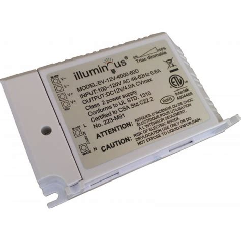 12v 48w Dimmable Cv Dc Led Driver Etl Approved