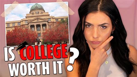 Is College Worth It For A 19 Year Old Content Creator Youtube