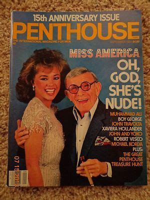 Th Anniversary Issue Penthouse Magazine September Vanessa