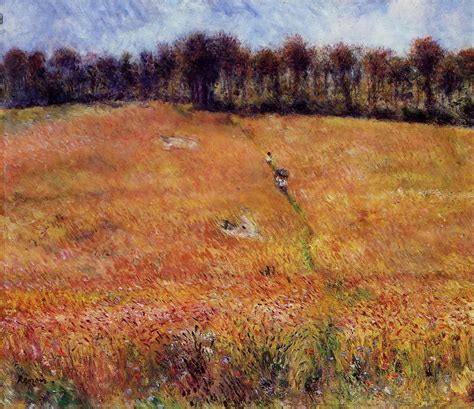 Path Through The High Grass 1876 Pierre Auguste Renoir Oil Painting