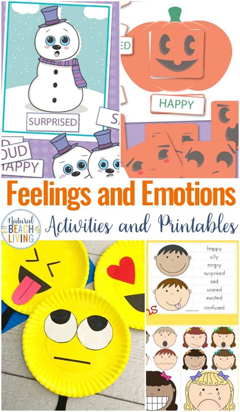 Visual Cards For Managing Feelings And Emotions Free Printables