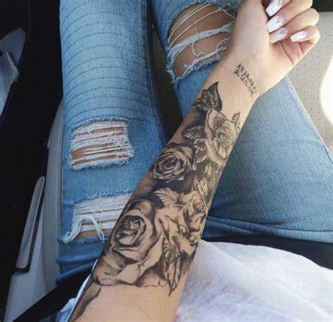 Lower Arm Tattoo Ideas For Women