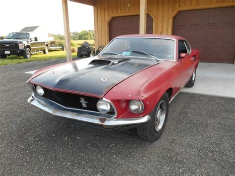 1969 Ford Mustang Mach 1 Project Cars For Sale