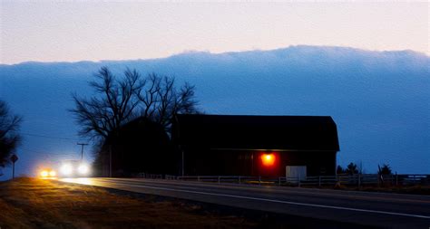 Night In The Country Photograph By Tracy Winter Fine Art America
