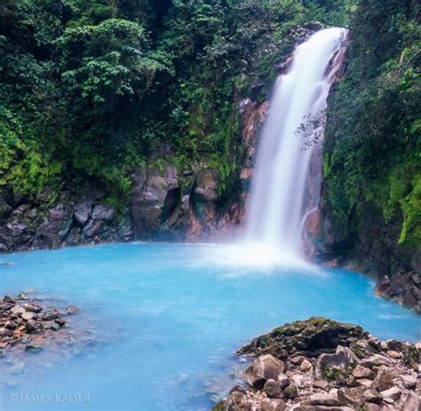 Rio Celeste Waterfall Costa Rica James Kaiser