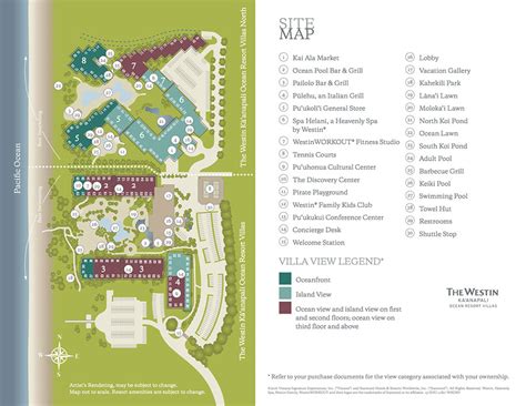 Westin Kaanapali Map