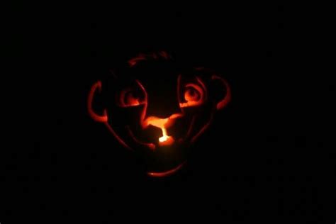 2011 Simba Simba Jack O Lantern Pumpkin Carving Lanterns Art Art