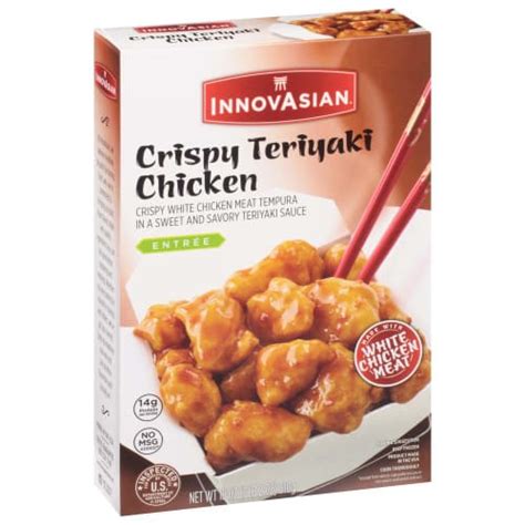Crispy Teriyaki Chicken Asian Entrée Innovasian 18 Oz Delivery