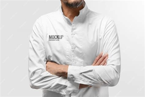 Premium Psd White Clean Shirt Mockup