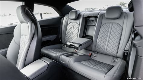 2018 Audi S5 Coupé Interior Rear Seats Caricos