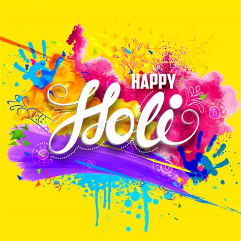 Happy Holi Background Stock Vector Illustration Of Festive 68155855