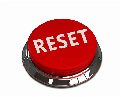 Brad Hs Perspective You Can Always Hit The Reset Button On Your Life