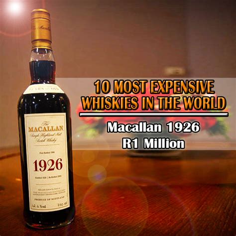 Top 10 Most Expensive Whiskies In The World Umdlalo Lodge