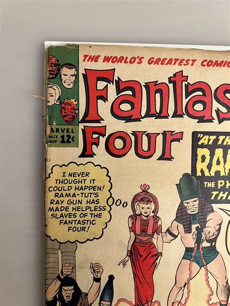 Fantastic Four 19 Marvel 1963 1st Appearance Rama Tut Kang The